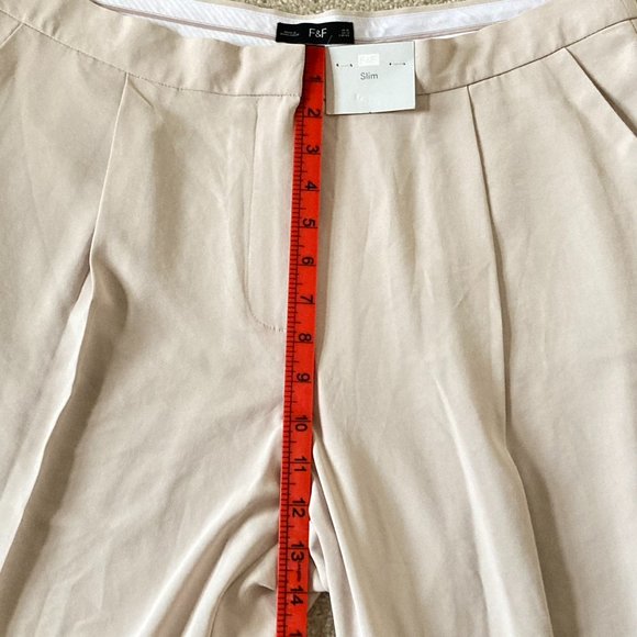 BNWT F&F Womens light Beige Dusky Pink Trousers Spring, Summer UK SIZE 16 - Picture 7 of 14